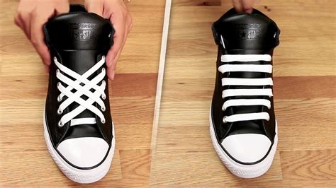 coolest ways to lace shoes.